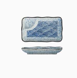 <span class=keywords><strong>Assiette</strong></span> à dîner <span class=keywords><strong>vintage</strong></span> japonaise <span class=keywords><strong>assiette</strong></span> à dessert rectangulaire en céramique boulette sashimi plat à sushi <span class=keywords><strong>assiette</strong></span> à diviser en céramique - Product Image 6