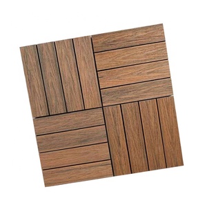 Tablero de <span class=keywords><strong>terraza</strong></span> Patio Jardín Híbrido Enclavamiento WPC Azulejos de suelo de cubierta compuesta al aire libre - Product Image 1