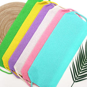 Cinturón de baño depurador de espalda de ducha exfoliante de nailon personalizado al por mayor, limpieza profunda de barro, lavado corporal, exfoliante, correa de tracción, masaje - Product Image 4