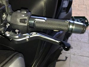 Juego de palancas de motocicleta RACEPRO, palancas de embrague de freno plegables ajustables para motocicleta, empuñaduras de manillar para <span class=keywords><strong>Yamaha</strong></span> <span class=keywords><strong>XV</strong></span> <span class=keywords><strong>950</strong></span> XV950 Racer - Product Image 2