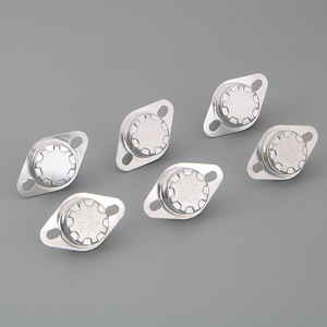 KSD301 <b>Temperature</b> <b>Controller</b> Round Ceramic Flat Foot Fixing Ring For Coffee Maker Electric Kettle - Product Image 1