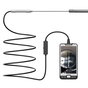 Caméra endoscope industrielle Dearsee 4.5mm avec endoscope vidéo Pipeline à écran léger de 5 pouces