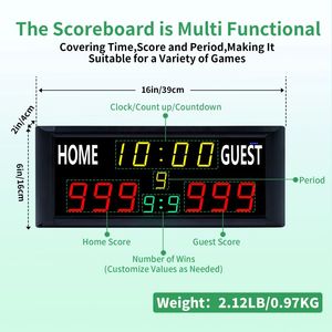 Marcador Digital Electrónico Recargable GANXIN, <span class=keywords><strong>Contador</strong></span> <span class=keywords><strong>de</strong></span> Puntos Portátil para Juegos como Cornhole, Golf, Pádel y Deportes con Múltiples Pelotas - Product Image 2