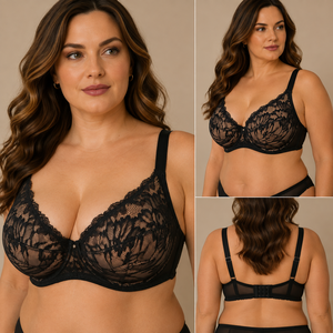 Sujetador Push-Up para Mujer, Realzador de Busto Pequeño, Copa Moldeada, Encaje, Ropa Interior Fina de Verano para Mujer - Product Image 5