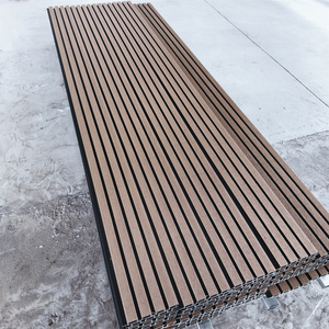 Panel de Pared Exterior WPC de 219x26 mm Resistente a la Intemperie, Revestimiento Exterior que No se Decolora para <span class=keywords><strong>Terraza</strong></span> de Villa Costera - Product Image 4