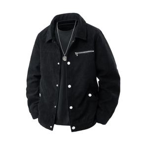 Chaqueta Clásica de Algodón para Hombre, Abrigo de Invierno de Calidad, Cuello Camisero Bordado, Botones, Ropa Casual - Product Image 1