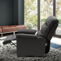 Canapé inclinable électrique de style européen avec fonction de levage en douceur Salon confortable Soins aux personnes âgées Chaise élévatrice inclinable