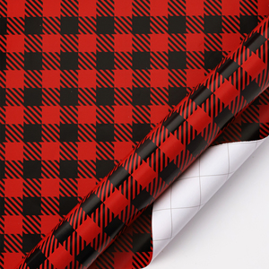 Classic Country Blue Checkered <b>Wrapping</b> <b>Paper</b> PE Waterproof Recyclable Plaid Print Baby Boy Shower Birthday Newborn Gift - Product Image 6