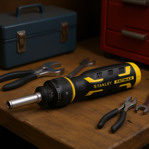 Destornillador de trinquete Stanley Fatmax Speeddrive con punta de 1/4 pulgada y torque ajustable - Product Image 3