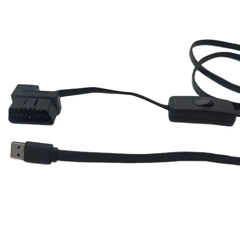 Kabel USB OBD II 16 Pin Ke 3.0 untuk Alat Pindai Pemindai