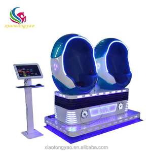 Offre Spéciale : Machine de Jeu VR 9D à 2 Places, Chaise Œuf Cinéma à 360 Degrés - Product Image 2