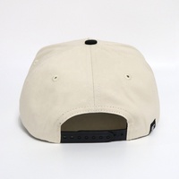 Diseño clásico Original personalizado de alta calidad 5 paneles a Marco Vintage algodón 3D bordado en relieve Logo dos tonos sombreros gorra de béisbol