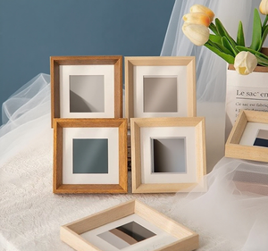 Cadre Photo en Bois 5x7 8x10 Pouces Avec Fleurs Pressees Pour Décoration Murale Mariage Maison <span class=keywords><strong>Burea</strong></span> - Product Image 6