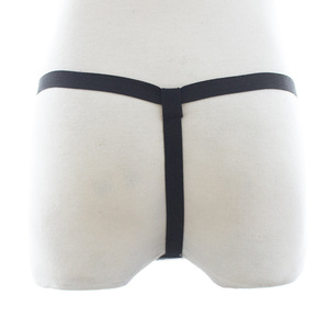 Di alta Qualità In Pelle A Doppia Giocattoli Del Sesso Per Gay Breve Strap-On Harness Dildo Per Le Donne Degli Uomini di Cuoio Strapon 3 dildo Underpant - Product Image 6