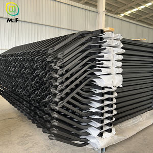 Populair 3d Gebogen Gegalvaniseerde Stalen Hek Panelen Zwart Frame Met Ijzer En Pvc Voor Buitenbeveiliging Europese Amerikaanse Stijl - Product Image 4