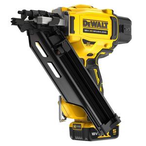 Cloueuse sans fil 18V, angle de 30-34 degrés, chargeur en ligne, 2 batteries XR 5Ah - Product Image 1