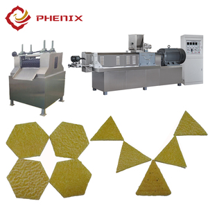 Línea de equipo para hacer alimentos fritos, máquina extrusora de pellets de aperitivo 3d <span class=keywords><strong>2d</strong></span>, proceso de producción de aperitivos de maíz de hojaldre de trigo - Product Image 6