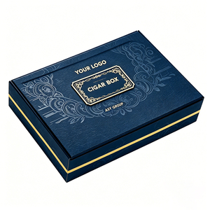 Caja de Embalaje de Cartón con Logotipo Personalizado, Estampado en Caliente y Protección Antifalsificación para Cigarros - Product Image 1