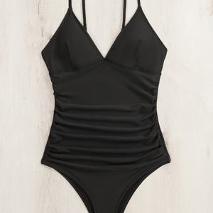 Traje de Baño Bikini de 2 Piezas Personalizado al por Mayor para Mujer, Spandex/Poliéster de Secado Rápido, Sujetador Push-Up, Braguita de Tanga, Ropa de Playa OUTPACE - Product Image 3