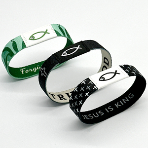 Nueva Pulsera Elástica NFC de 13.56Mhz, Brazalete de Tela Elástica Tejida RFID para Control de Acceso, Precio de Fábrica - Product Image 2