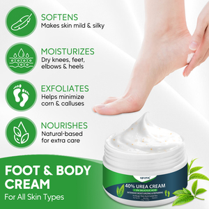 Trattamento <span class=keywords><strong>Pedicure</strong></span> Personalizzato con Olio di Tea Tree e Crema all'Urea 40% con Lima per Piedi Rimuovi Calli - Product Image 3