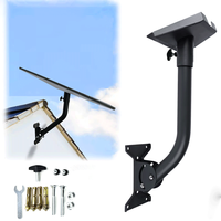 2025 OEM Toit Mur Métal Long Tuyau Montage Adaptateur Accessoires Starlink Gen 3 Réglable Toit Montage Mural Supports Support