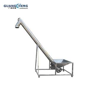 Convoyeur à vis pour sel, système de transport vertical en acier inoxydable SUS304/acier au carbone - Product Image 3