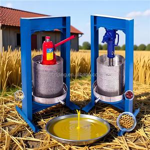 Presse à huile manuelle en acier inoxydable de <span class=keywords><strong>18</strong></span> <span class=keywords><strong>litres</strong></span> pour thé, mûres, miel, grains de distillateur, vanille, fruits, légumes, marc de café, presse-agrumes - Product Image 5