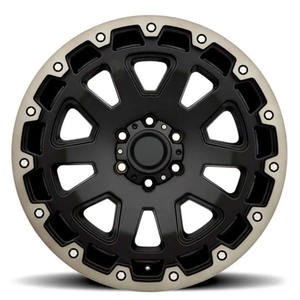 Juxin Ruida Heavy-Duty 17 18 20 pouces noir brillant 4x4 jantes de camion 1 pièce coulée en alliage d'aluminium pour 40mm 35mm 100mm - Product Image 3