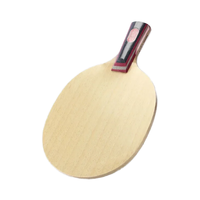 SANWEI Professional Fextra 7, lame de tennis de table, authentique, sept plis, bois pur, design nordique, raquettes de tennis de table horizontales
