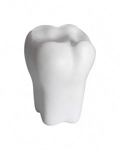 Balle anti-stress en forme de dent avec logo personnalisé, jouet à presser pour la promotion - Product Image 5