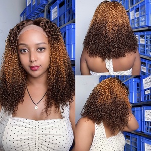 วิกผม SDD 5X5 Pixie Curl แบบไม่ต้องใช้กาว  ผมแท้ 100%  3 สีโทน - Product Image 1
