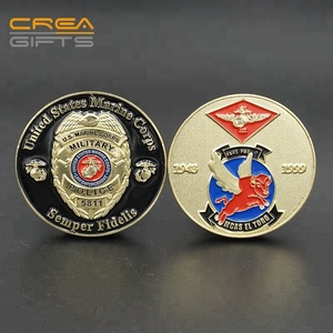 Kundenspezifischer weicher Email 3D militärisches antikes Goldherausforderungs-<span class=keywords><strong>M</strong></span>ünzen-Anzeigen-Preis billig - Product Image 2