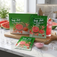 Poudre de jus de fruits en gros, marque privée personnalisée, 100 % naturelle, boisson instantanée en poudre, provenant d'un fournisseur chinois