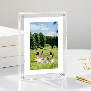 Vente en gros de 7 pouces cadre photo numérique en acrylique IPS LCD écran transparent cadres photo d'art numérique NFT - Product Image 2