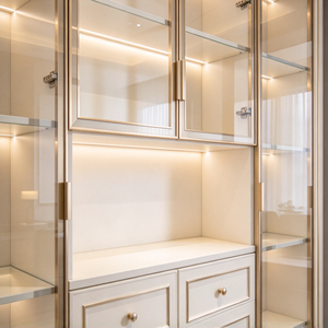 Mueble Zapatero Moderno para Entrada con Puerta de Cristal, Organizador de Almacenamiento para Pasillo, Mueble Minimalista para Apartamento o Villa - Product Image 5