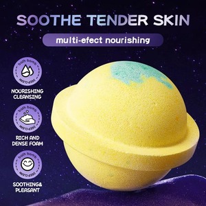 Bombes de bain effervescentes colorées en forme <span class=keywords><strong>d</strong></span>'étoile, biologiques, pour enfants et adultes, soin du corps, relaxation, parfum - Product Image 2