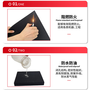 Joint d'étanchéité EPDM sur mesure, joint d'étanchéité estampé noir pour usage industriel - Product Image 3