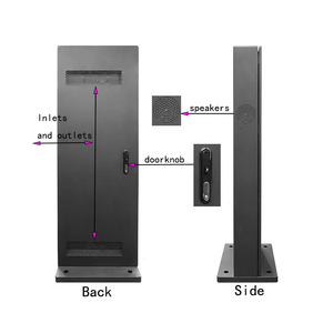 Informazioni da 98 pollici chiosco Touch capacitivo Totem doppio lato solare <span class=keywords><strong>Monitor</strong></span> esterno schermo pubblicitario e Display Lcd esterno segnaletica digitale esterna - Product Image 2