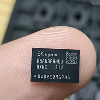 Composant électronique : Puce mémoire IC SKHYNIX H5AN8G8NDJR XNC FBGA78 DDR4 SDRAM pour carte mère industrielle, RAM et dispositif réseau