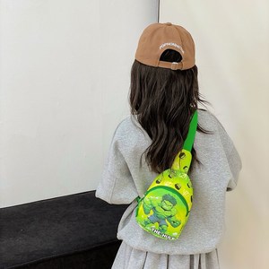 Nouveau sac de poitrine pour enfants, dessin animé, anime, garçon, décontracté, polyvalent, extérieur, sac à bandoulière pour la monnaie, mini sac à bandoulière imprimé, cadeau - Product Image 2