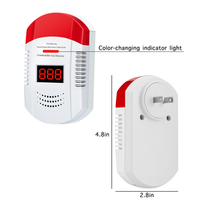 <span class=keywords><strong>Détecteur</strong></span> de fuite de <span class=keywords><strong>gaz</strong></span> portable intelligent et personnel avec alarme sonore et lumineuse pour <span class=keywords><strong>gaz</strong></span> naturel (CH4/Propane/Méthane) - Product Image 4