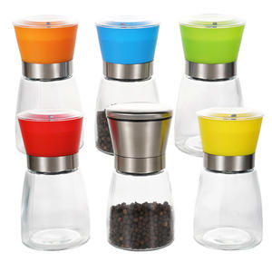 Moulin à sel et à poivre au <span class=keywords><strong>prix</strong></span> d'usine, accessoires de cuisine ménagers, shaker à poivre portable, récipient à épices, porte-bouteille - Product Image 6