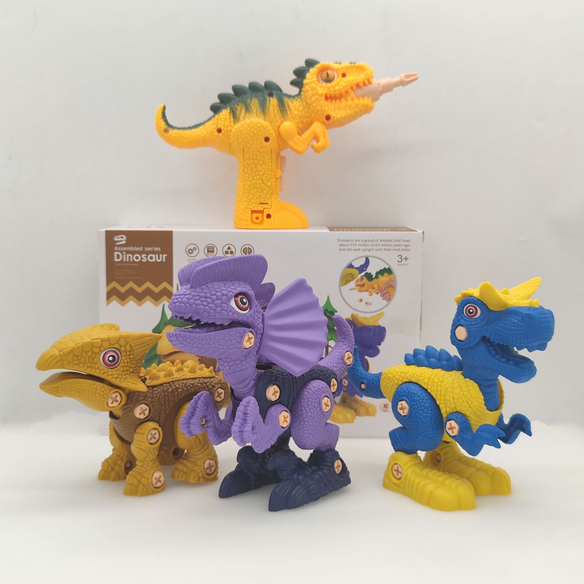 Giocattoli di dinosauro per ragazzi Take Apart Dinosauro Giocattoli per