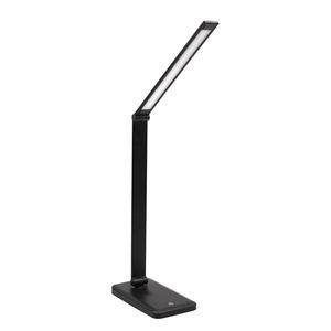 black foldable flexible lamp 7w 525lm 6000k <b>touch</b> in 3 intensities, rotates 180, ideal for <b>lighting</b> work and study spaces. - Product Image 1