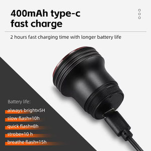 Luz Trasera Inteligente para Bicicleta, con Sensor, para MTB y Carretera, Resistente al Agua IPX6, Carga Tipo-C, Accesorio de Ciclismo - Product Image 2