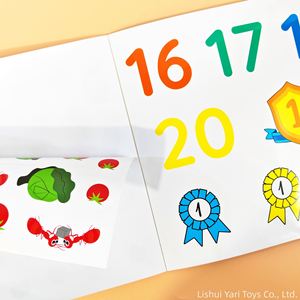 Libro de Actividades con Pegatinas para Desarrollar la Lógica y la Pensamiento Crítico, Cuaderno de Matemáticas para Preescolar - Product Image 3