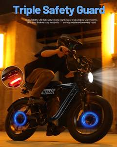 ACTBEST Blaze China Großhandel Schnelles 500W Kleines Elektrisches Retro-Fahrrad für Männer und Jugendliche - Product Image 3