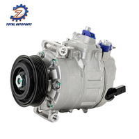 Compresseur de climatisation 7E0820803J 7E0820803 7E0820803F 7E0820803A compatible avec Volkswagen Transporter T5 Multivan Amarok Transporter