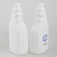 Bouteille en plastique HDPE de couleur personnalisée en gros 750ml/25oz flacon pulvérisateur à gâchette